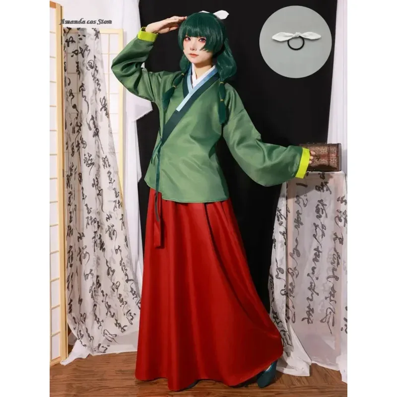 Maomao Women Costume Carnival Role Play Props The Apothecary Diaries Costumes for Role-playing Games Cosplay Halloween Suit Male
Maomao Women Costume Carnival Role Play Props The Apothecary Diaries Costumes for Role-playing Games Cosplay Halloween Suit Male