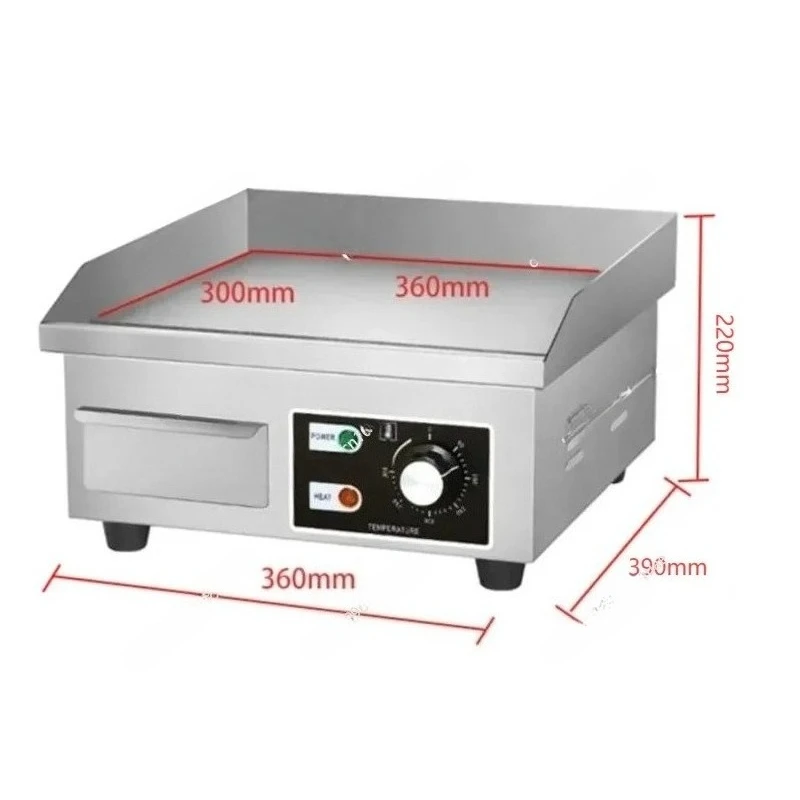 NEW 220V 1700W 818B Electric Flat Top Grill Electric Countertop Griddle Grill Stainless Steel Flat Griddle Hotplate BBQ Kitchen
NEW 220V 1700W 818B Electric Flat Top Grill Electric Countertop Griddle Grill Stainless Steel Flat Griddle Hotplate BBQ Kitchen