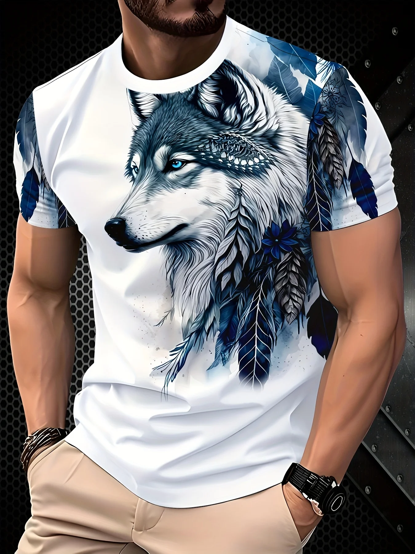 Kids' Fashionable Breathable T-Shirt with 3D Printed Cool Wolf - Perfect for Outdoor Leisure Wear Boys Kids Clothes
Kids' Fashionable Breathable T-Shirt with 3D Printed Cool Wolf - Perfect for Outdoor Leisure Wear Boys Kids Clothes