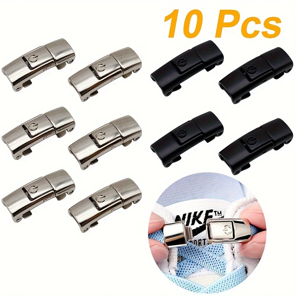 Shoe Lace Buckle Lock Metal Quick and Easy Shoelace Without Lace Buckle Switch Logo Suitable for Children and Adults Shoe Laces
Shoe Lace Buckle Lock Metal Quick and Easy Shoelace Without Lace Buckle Switch Logo Suitable for Children and Adults Shoe Laces