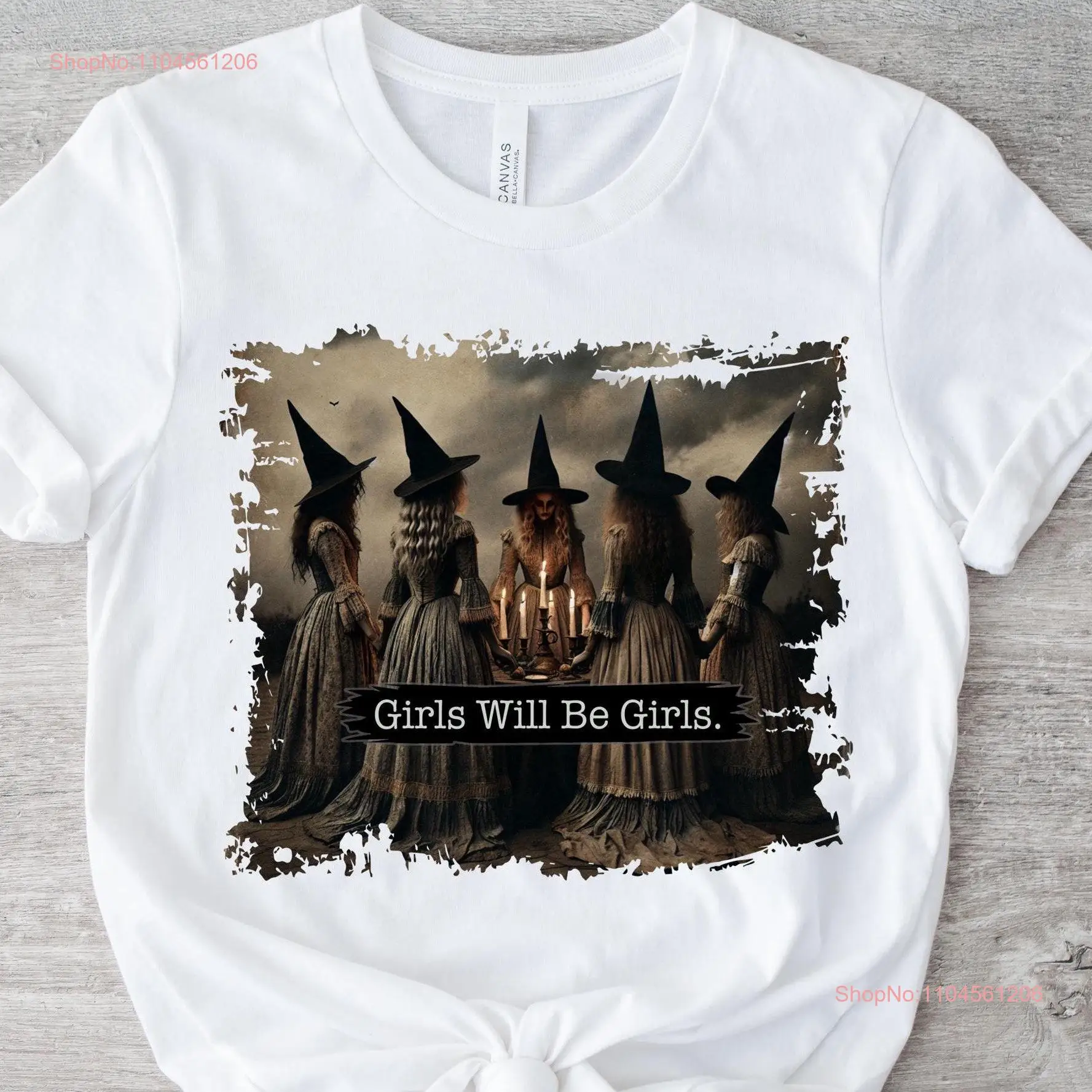 Винтажная футболка для девочек Will Be Witch Comfort Colors, забавная женская футболка на Хэллоуин с длинными или короткими рукавами Witchy Vibes
Винтажная футболка для девочек Will Be Witch Comfort Colors, забавная женская футболка на Хэллоуин с длинными или короткими рукавами Witchy Vibes