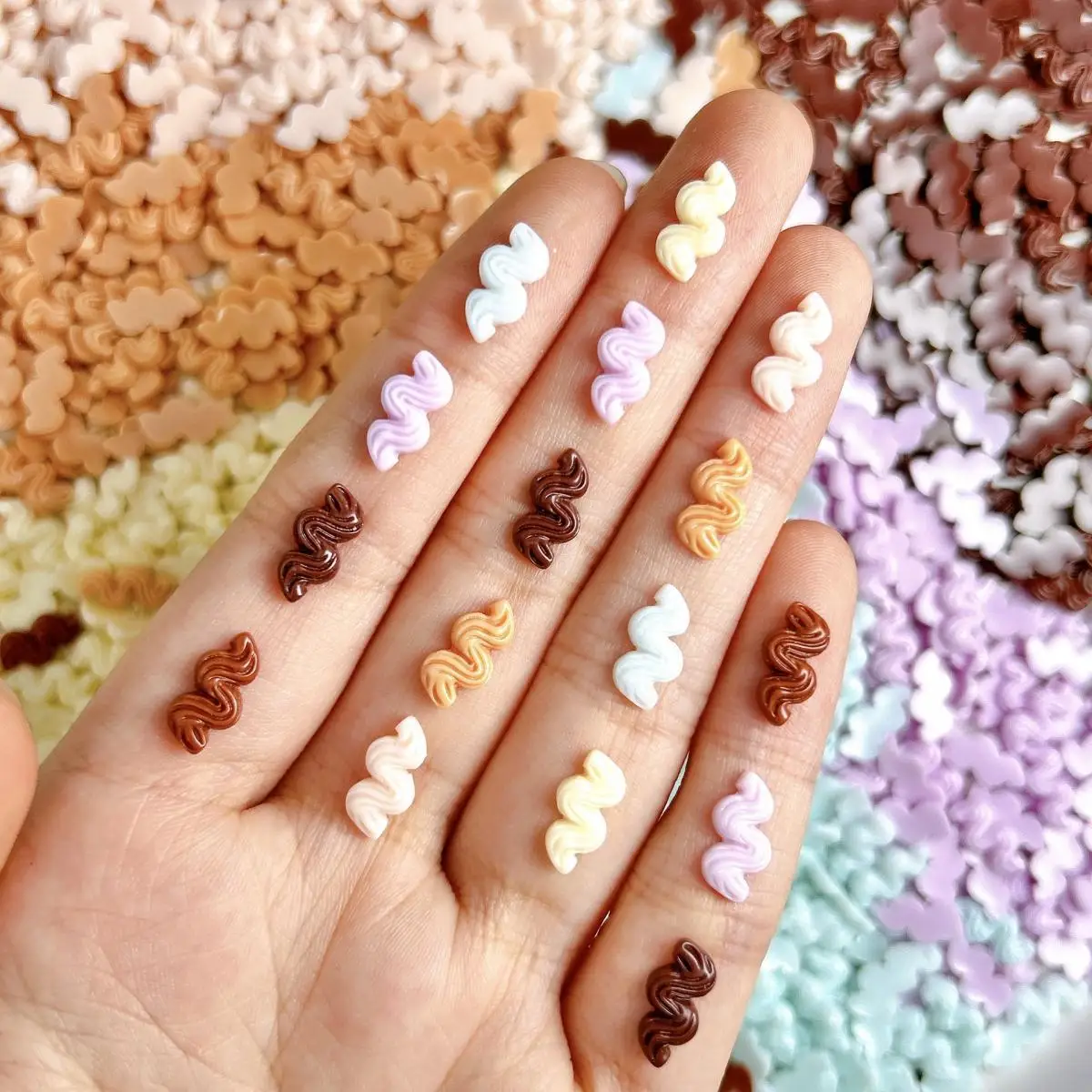 30PCS Solid Color Cute Cream Resin Nail Art Decorations Luminous Mini Cream Strip Nail Charms for DIY Hair Clip Nails Ornaments
30PCS Solid Color Cute Cream Resin Nail Art Decorations Luminous Mini Cream Strip Nail Charms for DIY Hair Clip Nails Ornaments