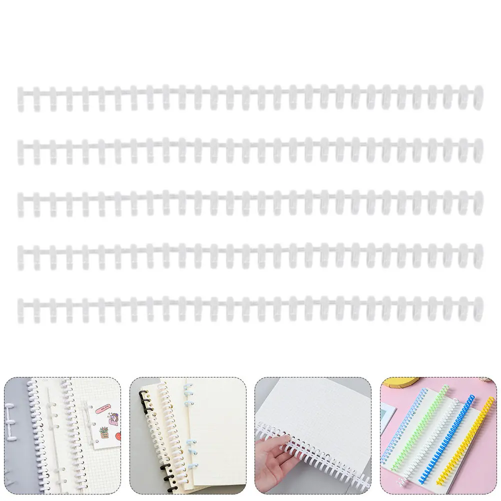 10Pcs Premium Plastic Spiral Binding Coils 30-Hole for A4 B5 Notebooks DIY Report Calendar Book Binding Loose Leaf Notebook
10Pcs Premium Plastic Spiral Binding Coils 30-Hole for A4 B5 Notebooks DIY Report Calendar Book Binding Loose Leaf Notebook