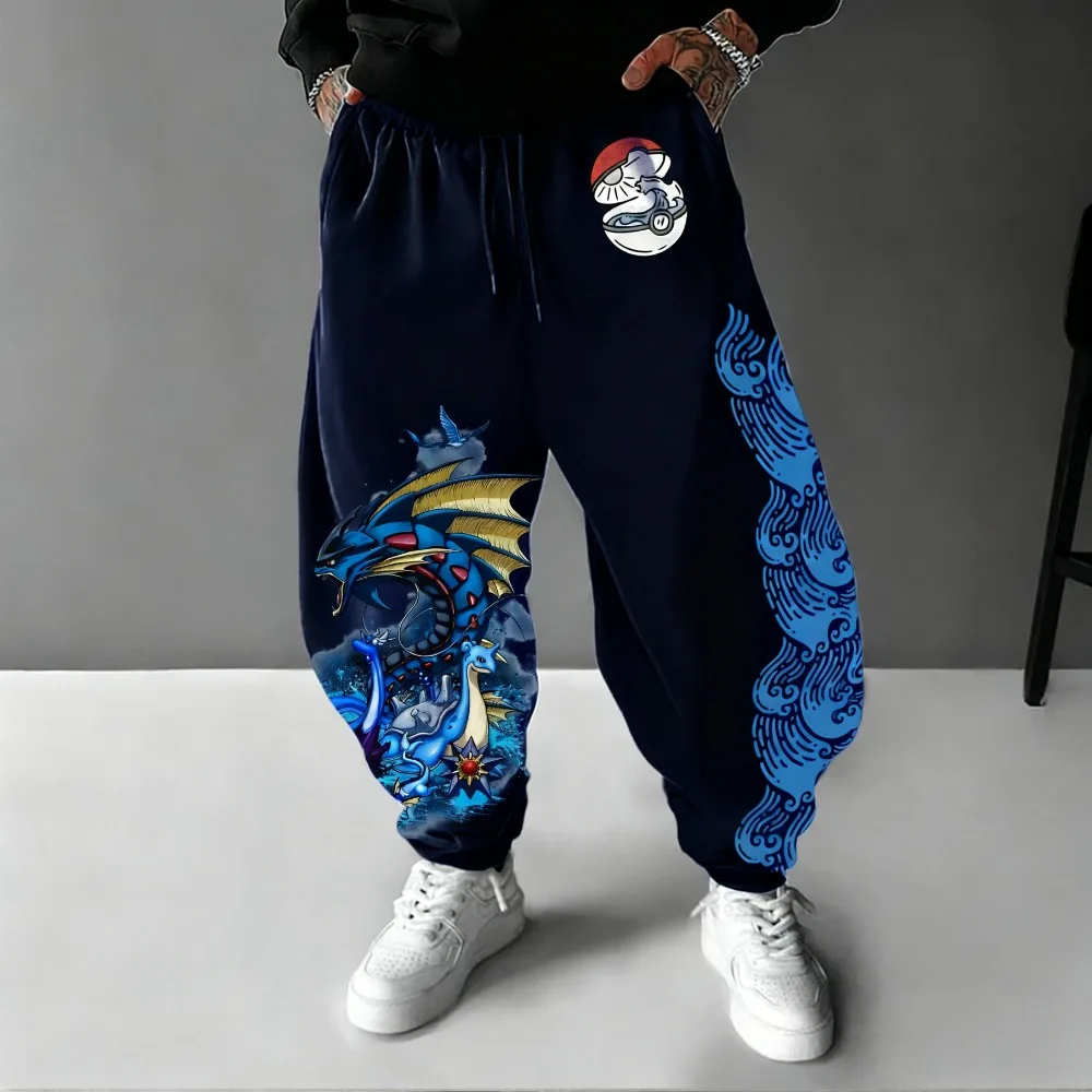 Pokémon Dragon Thermal Trousers Autumn Winter Men Women Oversize Trend Print Sports Jogging Loose Leg Pants Simple Casual Pants
Pokémon Dragon Thermal Trousers Autumn Winter Men Women Oversize Trend Print Sports Jogging Loose Leg Pants Simple Casual Pants