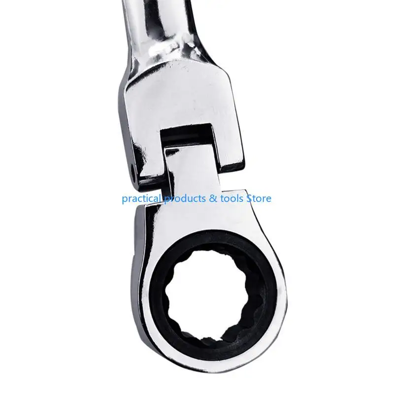 77JB Double Box End Ratcheting Wrench Set Metric 6-Piece 8-19mm Chrome Vanadium Steel Construction 72-Tooth Wrench Set
77JB Double Box End Ratcheting Wrench Set Metric 6-Piece 8-19mm Chrome Vanadium Steel Construction 72-Tooth Wrench Set