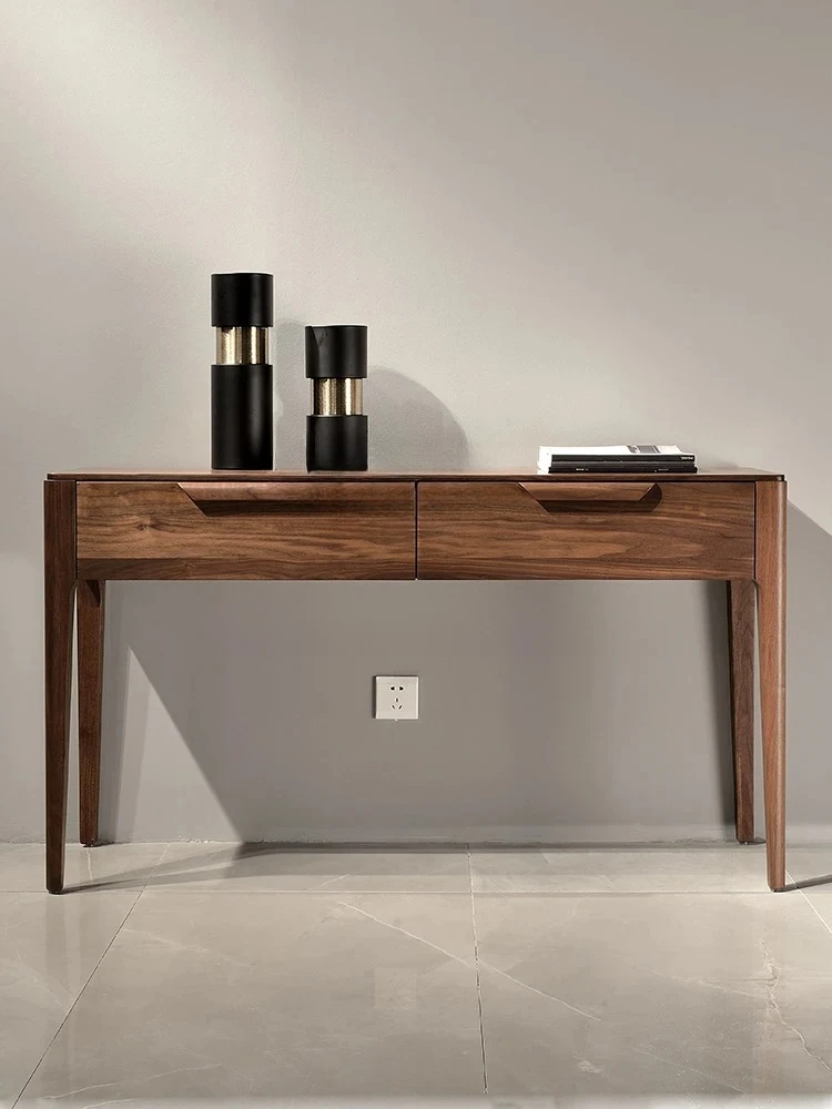Italian North America Black Walnut Wood Entrance Table Entrance Cabinet a Long Narrow Table Table against the Wall
Italian North America Black Walnut Wood Entrance Table Entrance Cabinet a Long Narrow Table Table against the Wall