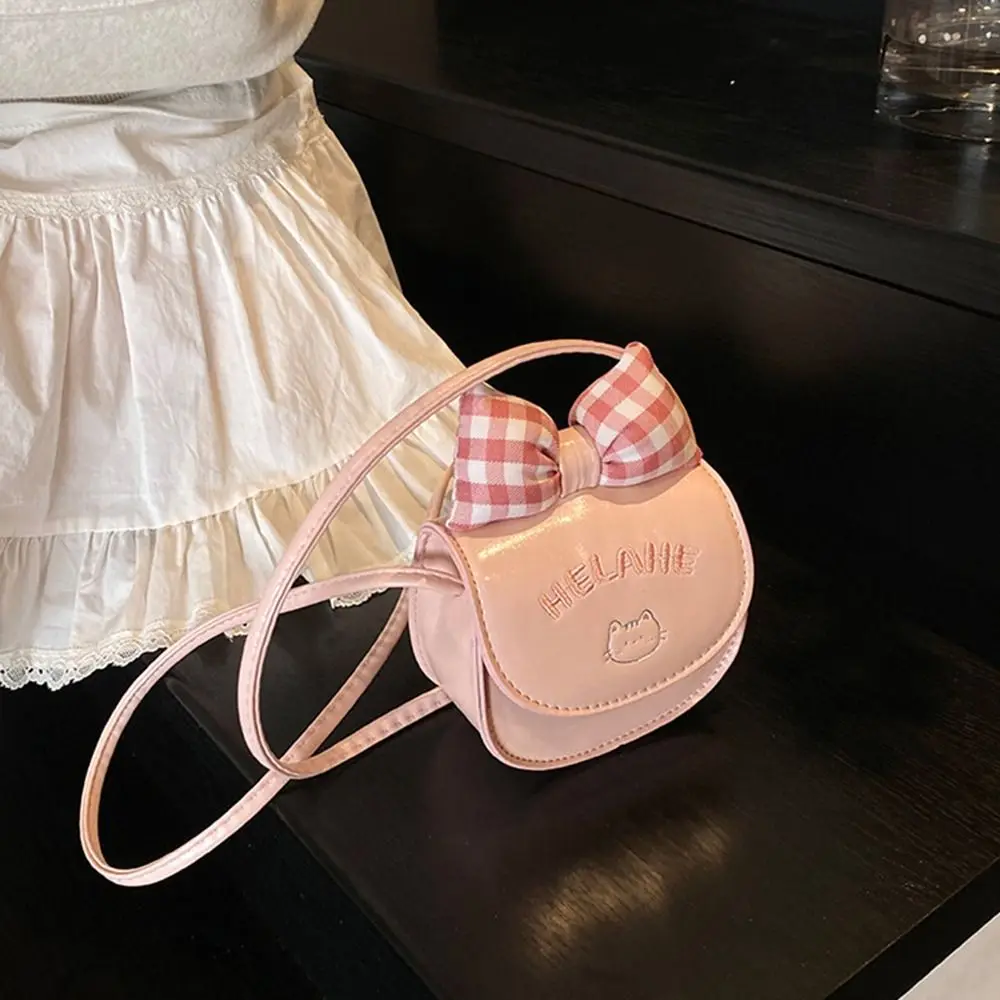 Portable Kawaii Kids Leather Square Bag Bow Plaid Crossbody Bag Solid Color Cartoon Cat Mini Shoulder Bag Outdoor
Portable Kawaii Kids Leather Square Bag Bow Plaid Crossbody Bag Solid Color Cartoon Cat Mini Shoulder Bag Outdoor