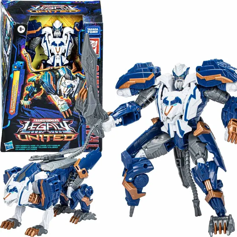Оригинальная Фигурка трансформера Hasbro F8541 Legacy United Voyager Thundertron, модель, игрушка для детей
Оригинальная Фигурка трансформера Hasbro F8541 Legacy United Voyager Thundertron, модель, игрушка для детей