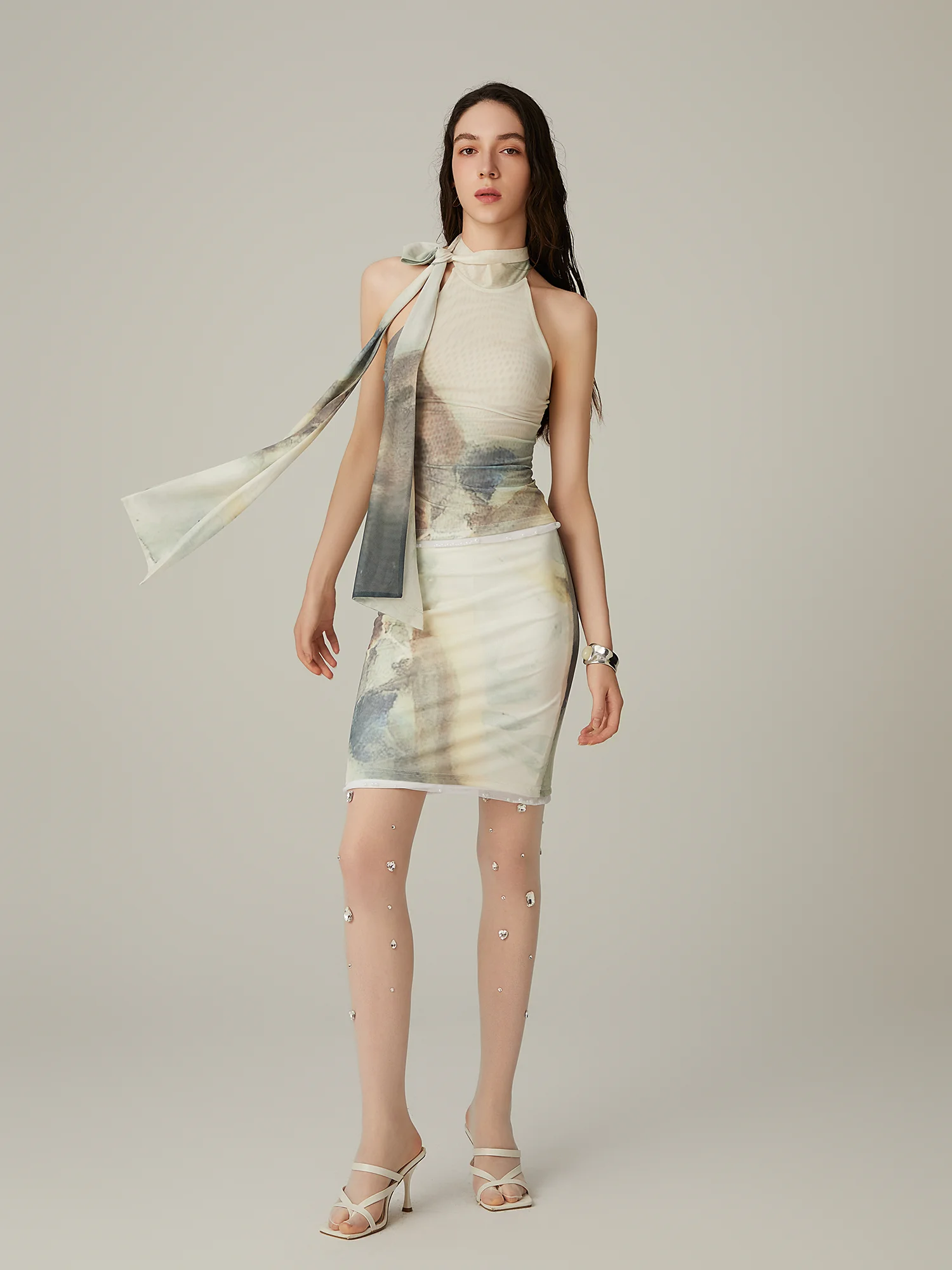 Ele LICHUN Women's Midi Skirt Bodycon Tulle Casual Polyester Blend Faionable Modest Oil Painting Design
Ele LICHUN Women's Midi Skirt Bodycon Tulle Casual Polyester Blend Faionable Modest Oil Painting Design