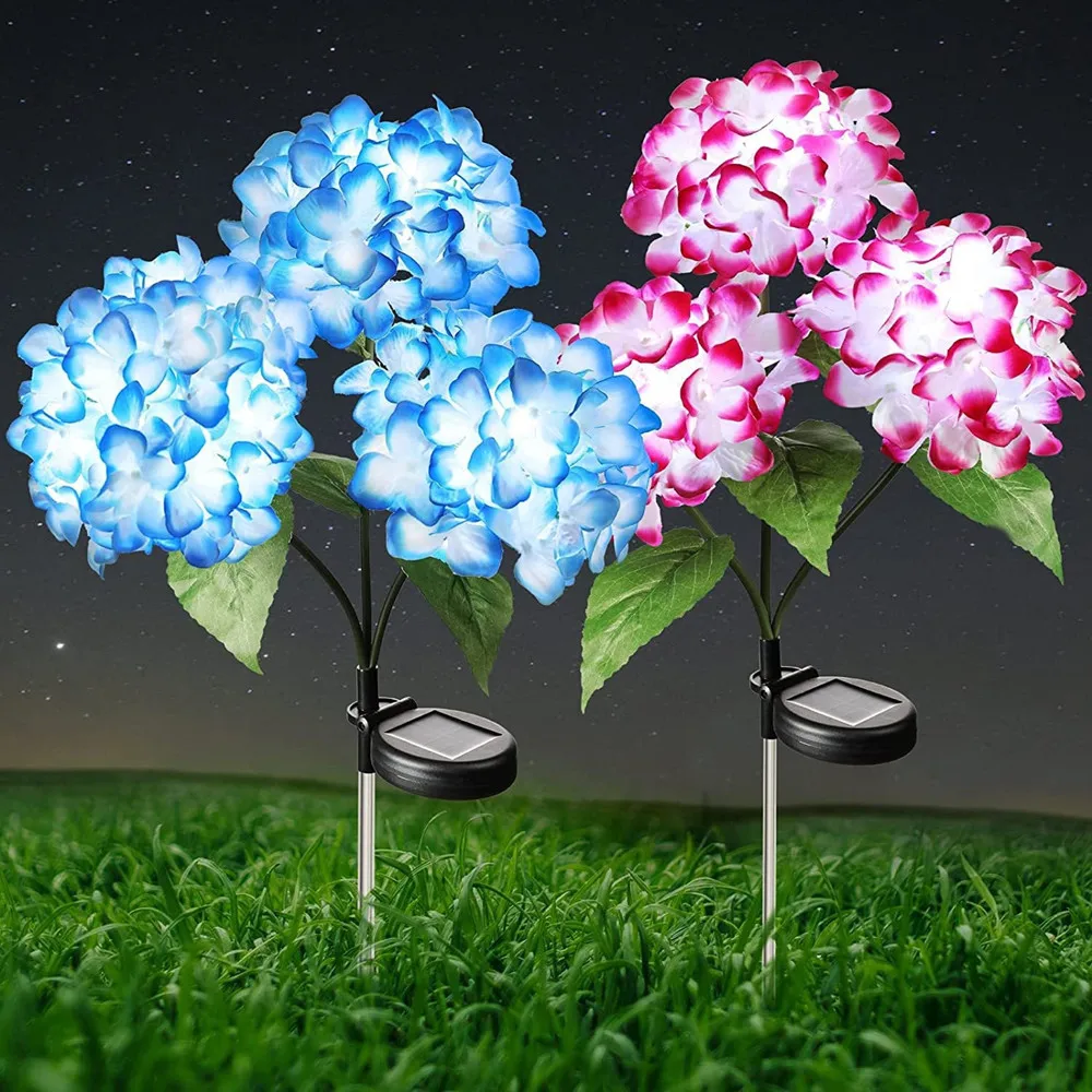 Christmas Home Decoration Hydrangea Rose Flower Solar Led Light Outdoor Garden Lawn Lamps for Garden Mother's Day Graduation
Christmas Home Decoration Hydrangea Rose Flower Solar Led Light Outdoor Garden Lawn Lamps for Garden Mother's Day Graduation