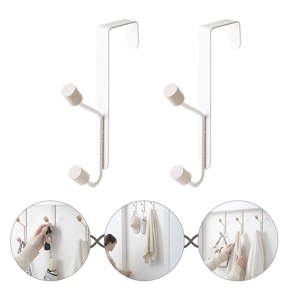 2pcs White Metal Coat Hooks for Bathroom Door Over Door Towel Rack Hanger Multipurpose Storage Decor
2pcs White Metal Coat Hooks for Bathroom Door Over Door Towel Rack Hanger Multipurpose Storage Decor