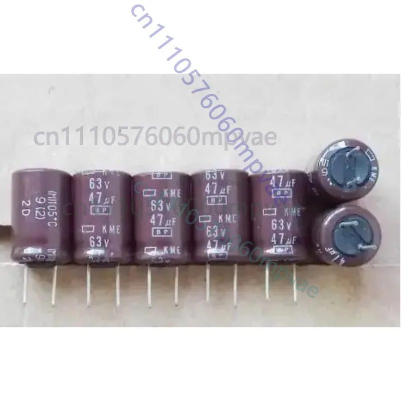 30pcs Original Japanese NIPPON KME 63V 47UF BP non-polar audio electrolytic capacitor 10X16
30pcs Original Japanese NIPPON KME 63V 47UF BP non-polar audio electrolytic capacitor 10X16