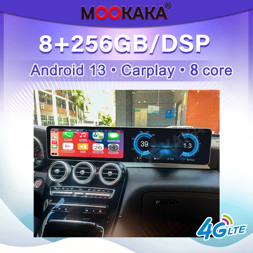 12.3'' Беспроводной CarPlay для Mercedes-Benz GLC C-Class 2015-2024, Android Auto, интеллектуальная автомобильная система, двойной экран, стерео, DSP, видео
12.3'' Беспроводной CarPlay для Mercedes-Benz GLC C-Class 2015-2024, Android Auto, интеллектуальная автомобильная система, двойной экран, стерео, DSP, видео