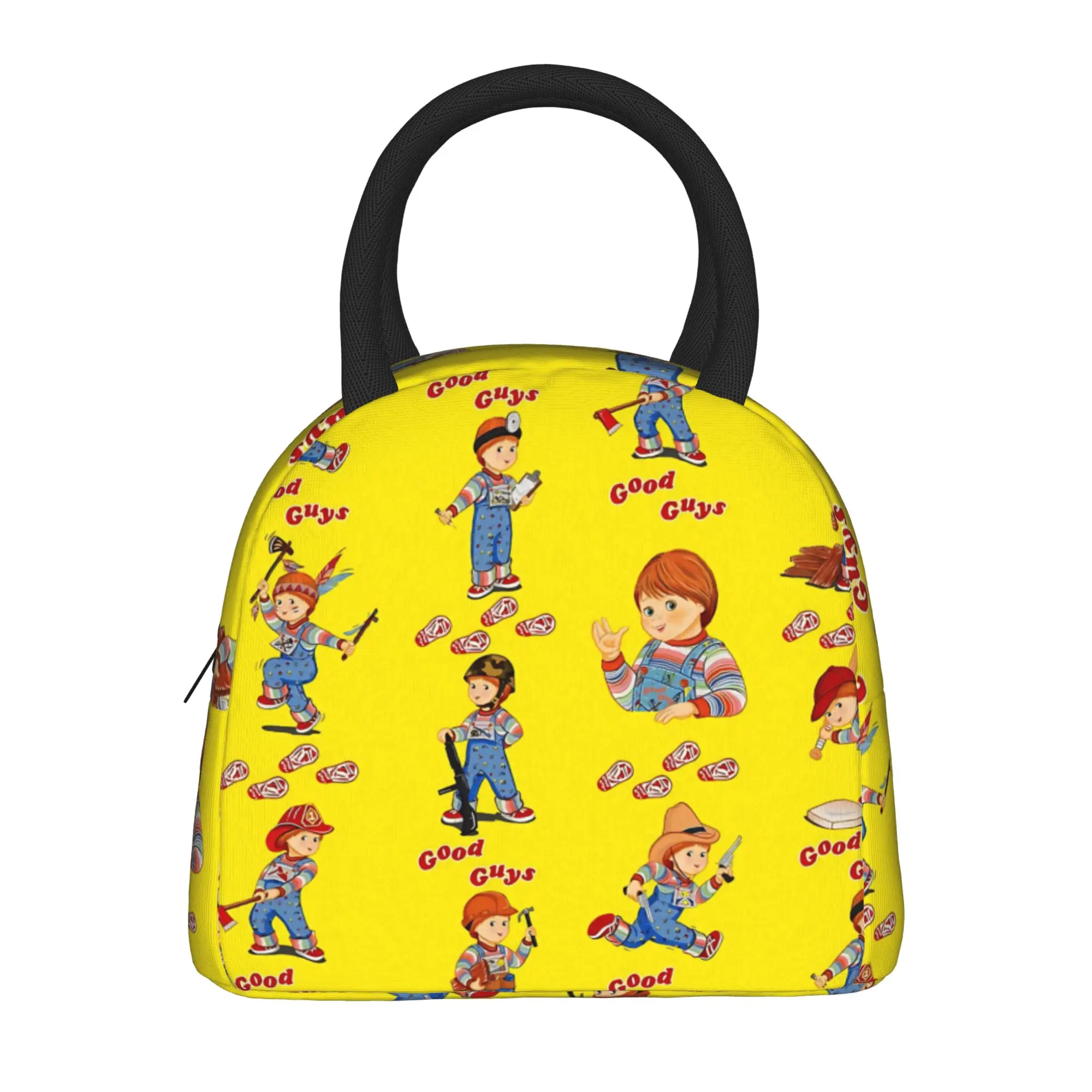Good Guys Child Doll Chucky Cowboy Lunch Bag Lunch Box School Portable Tote Food Bags For Girls Oxford Print Cooler Bag
Good Guys Child Doll Chucky Cowboy Lunch Bag Lunch Box School Portable Tote Food Bags For Girls Oxford Print Cooler Bag