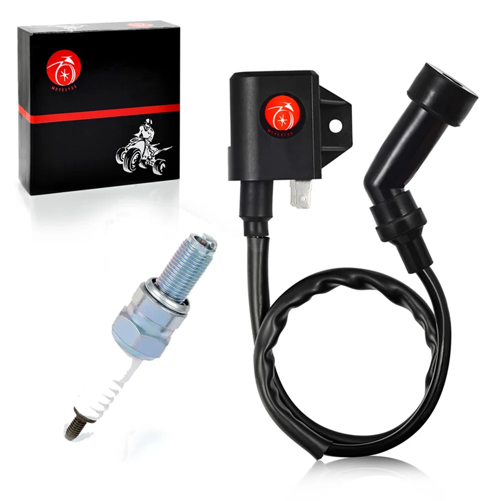 Ignition Coil & Spark Plug For Arctic Cat 400 2003 2004 2005 2006 2007 3430-055
Ignition Coil & Spark Plug For Arctic Cat 400 2003 2004 2005 2006 2007 3430-055