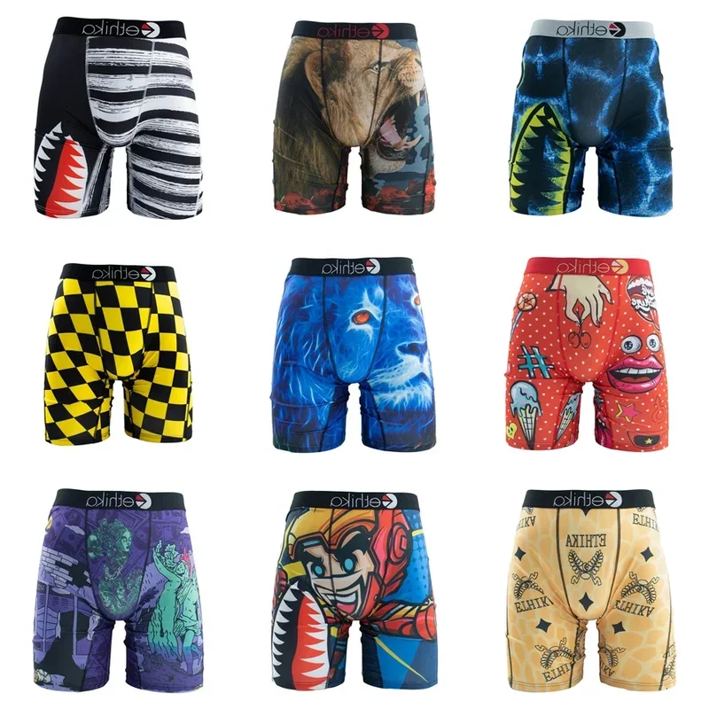 ETHIKA Men Sexy Underwear 1Pcs Printed Boxershorts Breathable Mens Trunks Plus Size S-3XL Man Swimming Underpants Men's Panties
ETHIKA Men Sexy Underwear 1Pcs Printed Boxershorts Breathable Mens Trunks Plus Size S-3XL Man Swimming Underpants Men's Panties