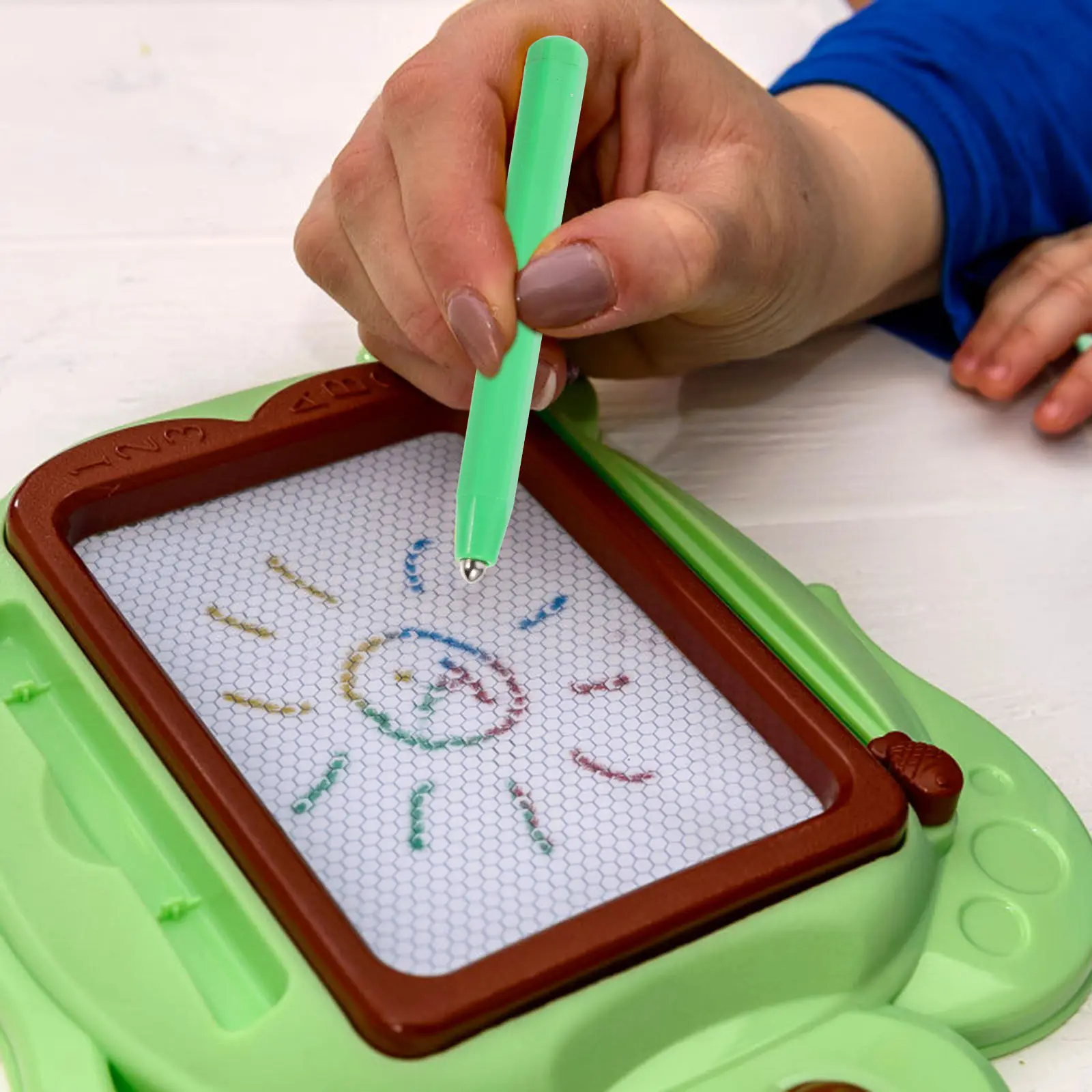 3Pcs Magnetic Drawing Board Pens Durable Plastic Magnet Writing Board Replacement Pens Portable Lightweight Design
3Pcs Magnetic Drawing Board Pens Durable Plastic Magnet Writing Board Replacement Pens Portable Lightweight Design