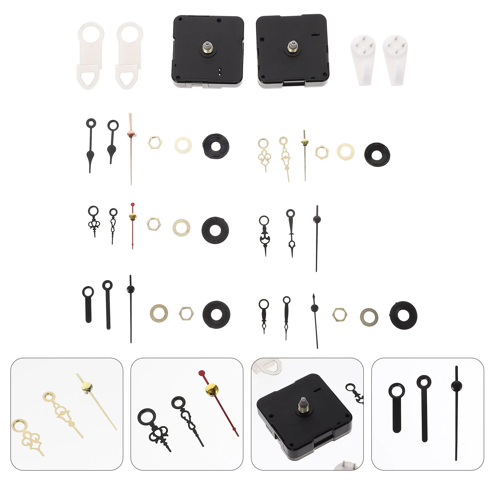 1Set Clock Movement Replacement Mechanism Durable Alloy Plastic DIY Wall Clock Repair Parts Kit Classic Hands for Office Home
1Set Clock Movement Replacement Mechanism Durable Alloy Plastic DIY Wall Clock Repair Parts Kit Classic Hands for Office Home