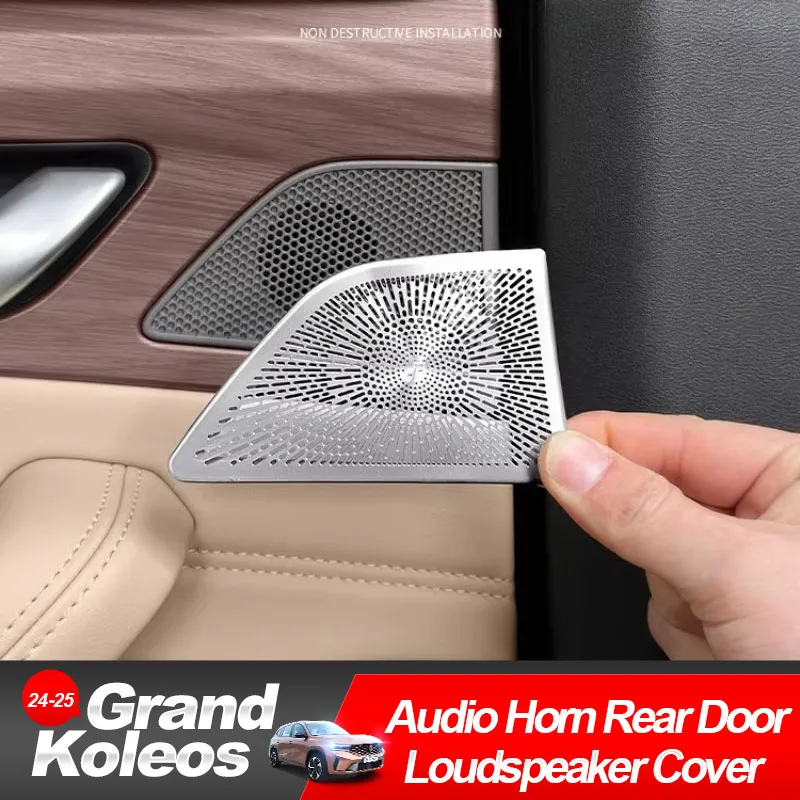 For Grand Koleos/Geely Monjaro KX11 21-25 2pc Audio Horn Rear Door Loudspeaker Cover Trim Accessories Car Inner Speaker Covers
For Grand Koleos/Geely Monjaro KX11 21-25 2pc Audio Horn Rear Door Loudspeaker Cover Trim Accessories Car Inner Speaker Covers
