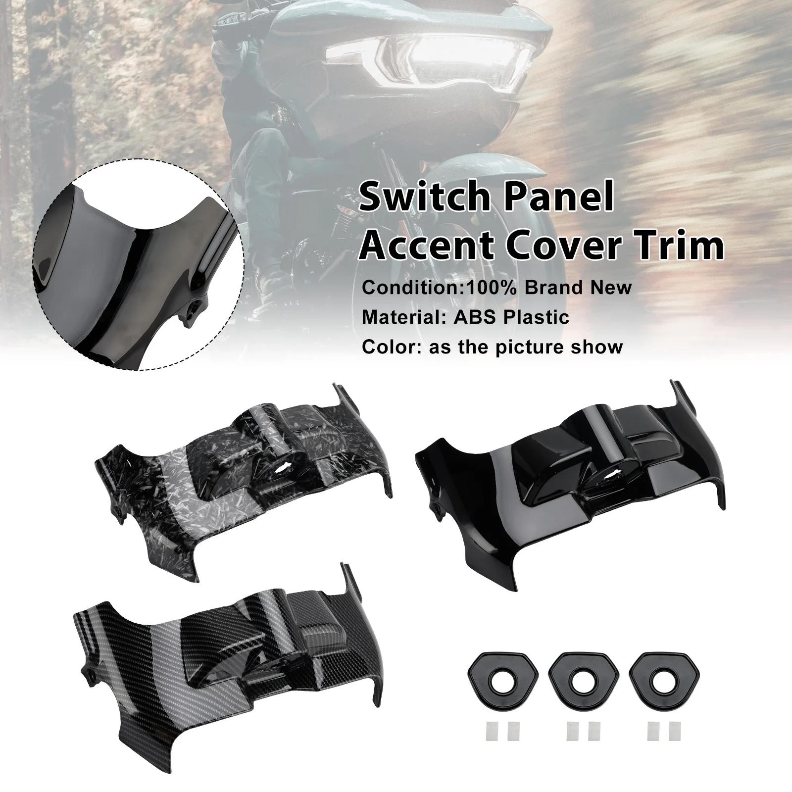 Topteng Switch Panel Accent Cover Trim For Touring Electra Street Glide 2023 2024 2025
Topteng Switch Panel Accent Cover Trim For Touring Electra Street Glide 2023 2024 2025