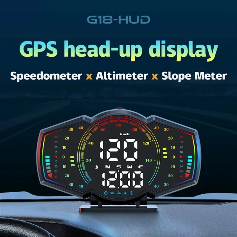Classic-Car GPS Speedometer Head Up Display Speed Alarm HUD Compass Car Electronic KMH MPH Gauge Meter For All Vehicles
Classic-Car GPS Speedometer Head Up Display Speed Alarm HUD Compass Car Electronic KMH MPH Gauge Meter For All Vehicles