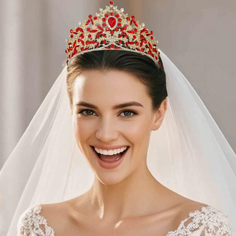 Luxury Crystal Tiara Crown Women Wedding Bridal Prom Party Hair Jewelry Accessories Vintage Baroque Queen Princess Headpiece
Luxury Crystal Tiara Crown Women Wedding Bridal Prom Party Hair Jewelry Accessories Vintage Baroque Queen Princess Headpiece