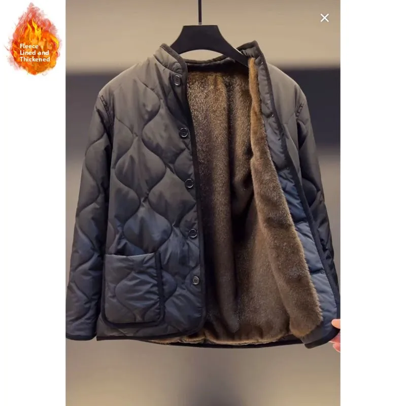 Зимняя утепленная мужская куртка с флисовой подкладкой и воротником-стойкой, теплая верхняя одежда премиум-класса, защита от холода, повседневный стиль
Зимняя утепленная мужская куртка с флисовой подкладкой и воротником-стойкой, теплая верхняя одежда премиум-класса, защита от холода, повседневный стиль