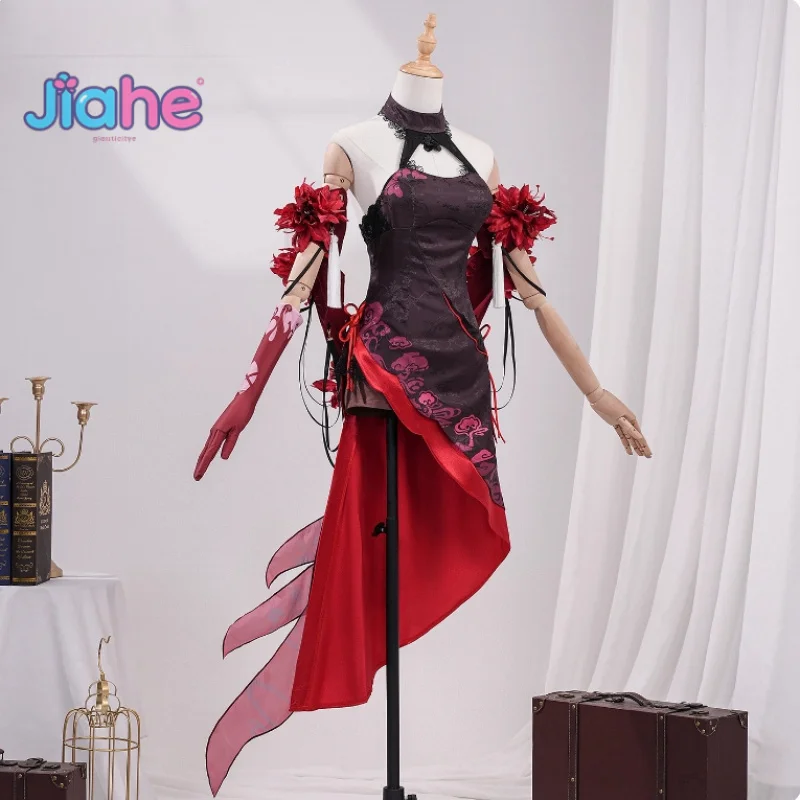 Game Honkai:Star Rail Seele Cosplay Costume New Chinese style cheongsam dress Halloween carnival women's elegant Seele uniform
Game Honkai:Star Rail Seele Cosplay Costume New Chinese style cheongsam dress Halloween carnival women's elegant Seele uniform