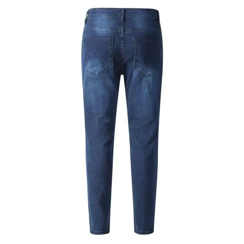 Men's Slim Fit Gray Casual Jeans Pants Quality Lack Style Five-Quarter Length Non-Branded Autumn Fashion Male Clothing
Men's Slim Fit Gray Casual Jeans Pants Quality Lack Style Five-Quarter Length Non-Branded Autumn Fashion Male Clothing