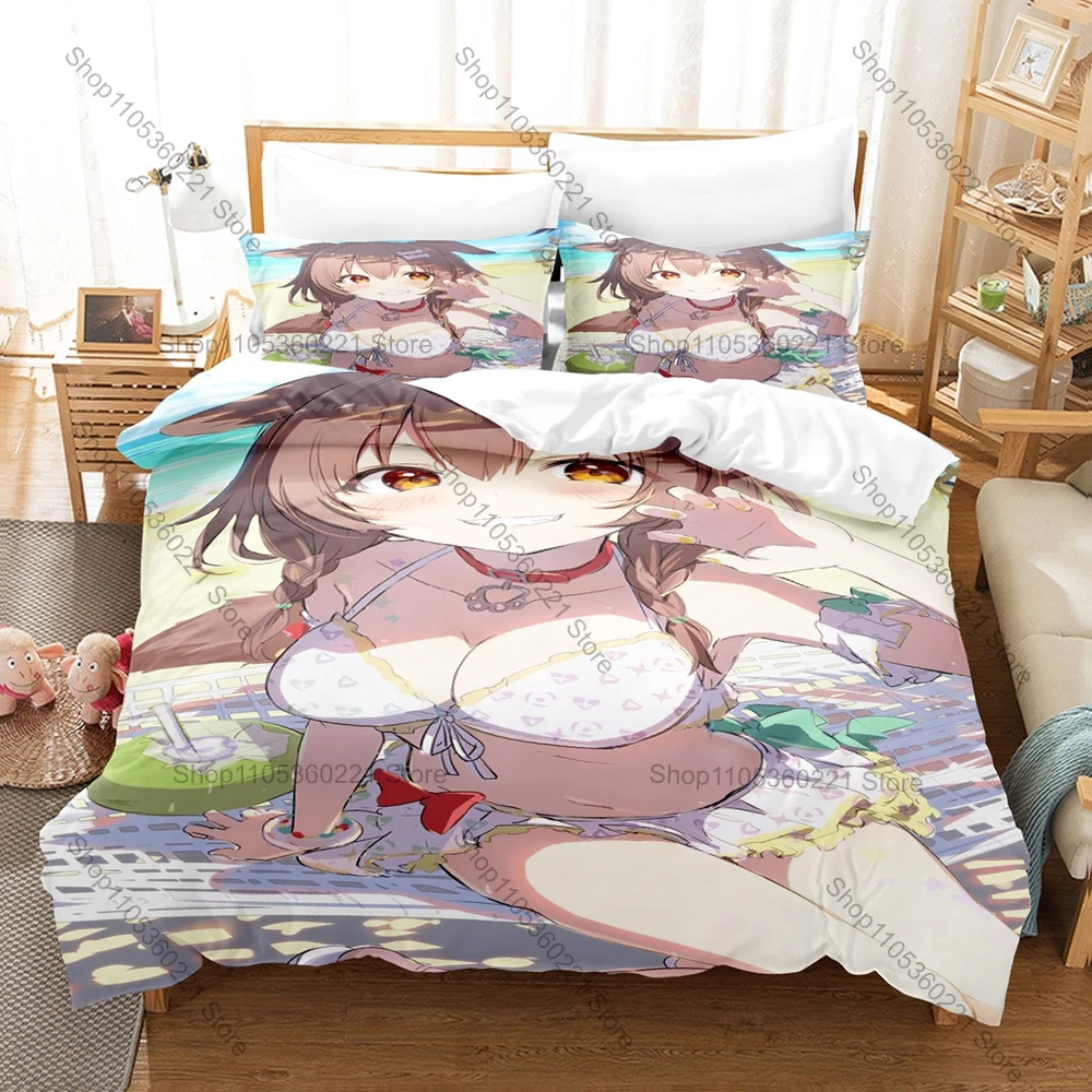 Personality Inugami Korone 3D Printed Bedding Set New Soft Microfiber Duvet Cover Set for Hololive Fans Bedroom
Personality Inugami Korone 3D Printed Bedding Set New Soft Microfiber Duvet Cover Set for Hololive Fans Bedroom