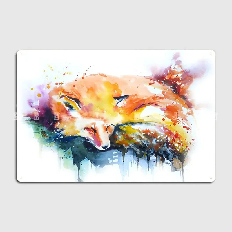 Sleeping Fox Metal Sign Wall Cave Home Decoration Wall Decor Tin Sign Poster
Sleeping Fox Metal Sign Wall Cave Home Decoration Wall Decor Tin Sign Poster