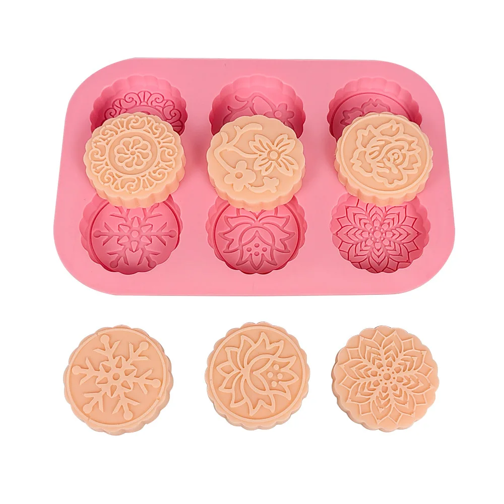 3D Round & Square 6-Cavity Silicone Soap Mold Making Cake Mold Lotion Bars Mold Chocolate Mold Soap Form K630
3D Round & Square 6-Cavity Silicone Soap Mold Making Cake Mold Lotion Bars Mold Chocolate Mold Soap Form K630