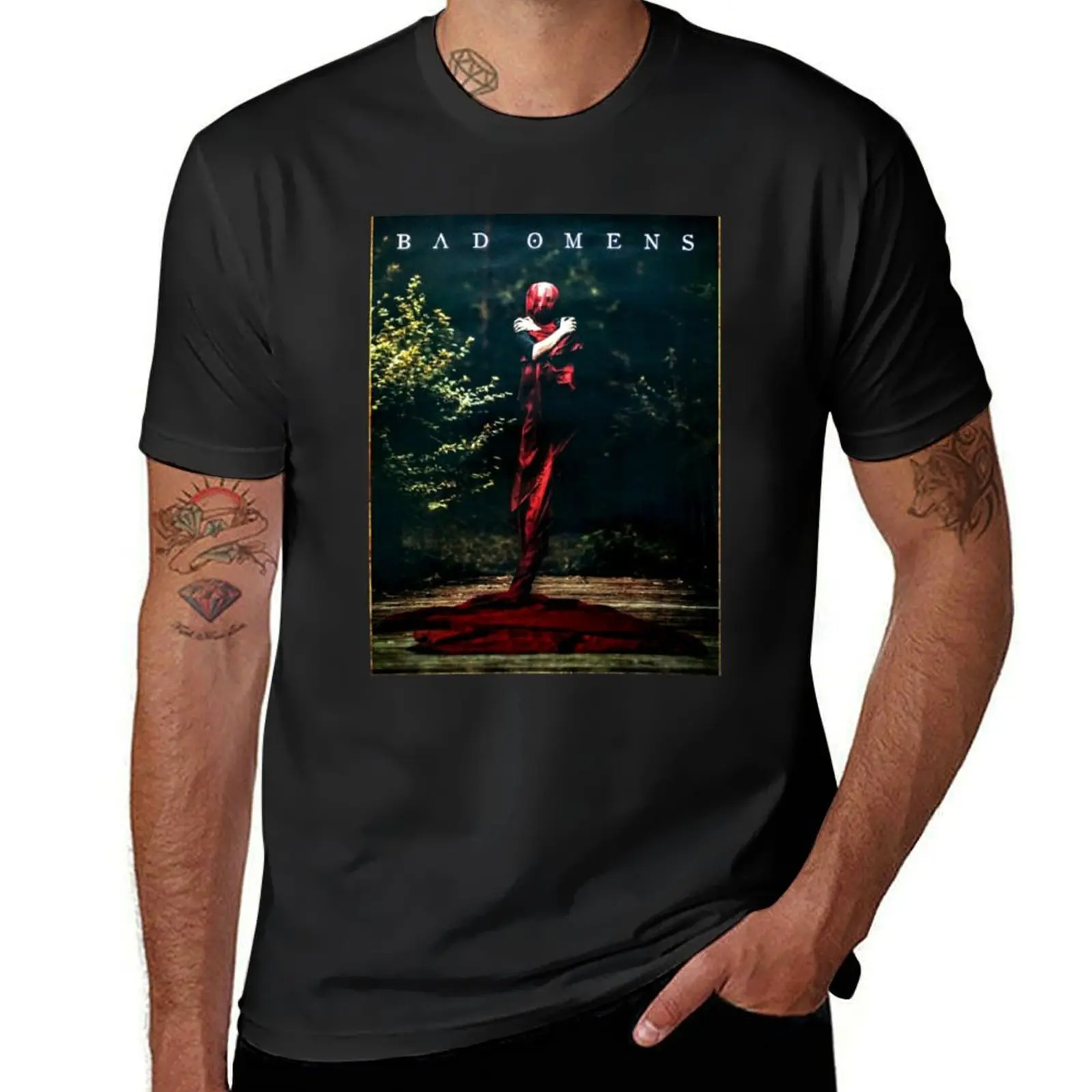 BAD OMENS T-Shirt custom t shirt Man t-shirt new edition plus size tops plain black t shirts men
BAD OMENS T-Shirt custom t shirt Man t-shirt new edition plus size tops plain black t shirts men
