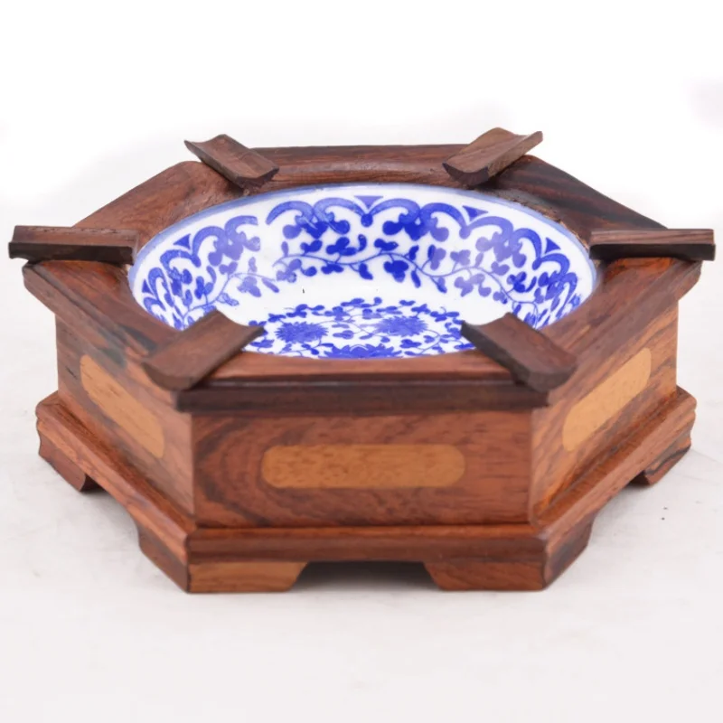 Redwood carving craft ornaments acid branch wood hexagonal ceramic ashtray home creative decoration
Redwood carving craft ornaments acid branch wood hexagonal ceramic ashtray home creative decoration 