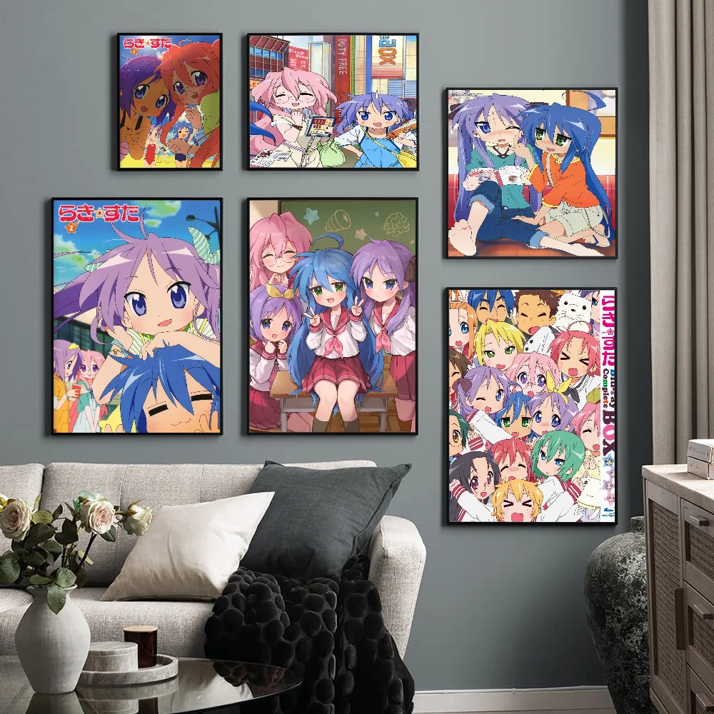 Lucky Star Anime Vintage Posters Sticky Vintage Room Home Bar Cafe Decor Kawaii Room Decor
Lucky Star Anime Vintage Posters Sticky Vintage Room Home Bar Cafe Decor Kawaii Room Decor