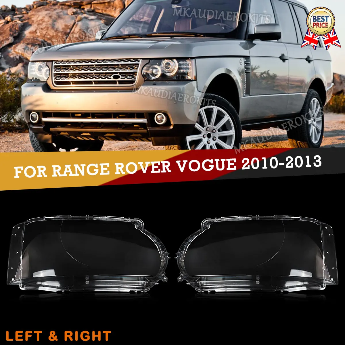 Pair Headlight Lens Headlamp Cover For 10-13 Land Rover Range Rover Vogue L322
Pair Headlight Lens Headlamp Cover For 10-13 Land Rover Range Rover Vogue L322