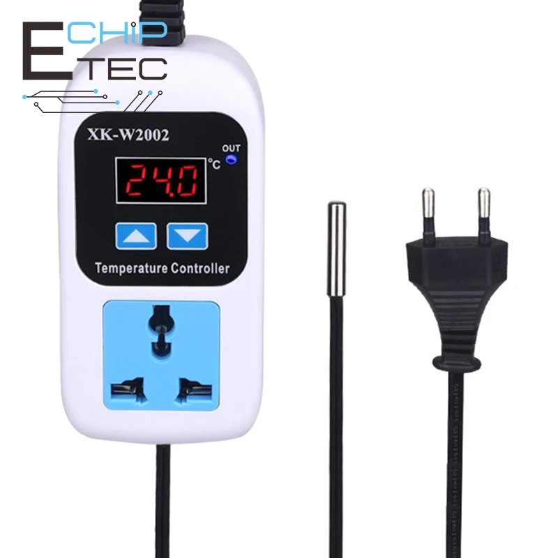 Free shipping Digital Temperature Controller AC 110-220V Thermostat Regulator -50~110℃ Microcomputer Socket EU Plug
Free shipping Digital Temperature Controller AC 110-220V Thermostat Regulator -50~110℃ Microcomputer Socket EU Plug