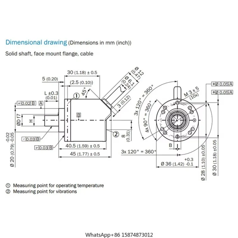SICK Absolute value encoder AHS/AHM36 AHM36A-S3CK014x12 1066000
SICK Absolute value encoder AHS/AHM36 AHM36A-S3CK014x12 1066000