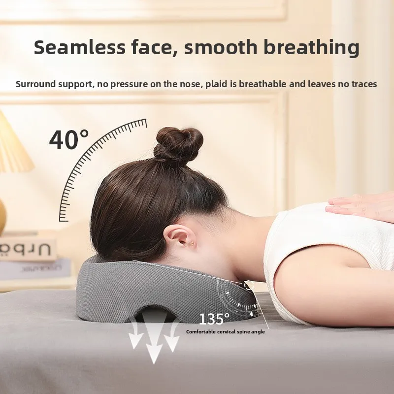 Lying Down Pillow Memory Foam Breathable Head Rest Support Pillow Body Massage Face Rest Pillow for Beauty Salon
Lying Down Pillow Memory Foam Breathable Head Rest Support Pillow Body Massage Face Rest Pillow for Beauty Salon