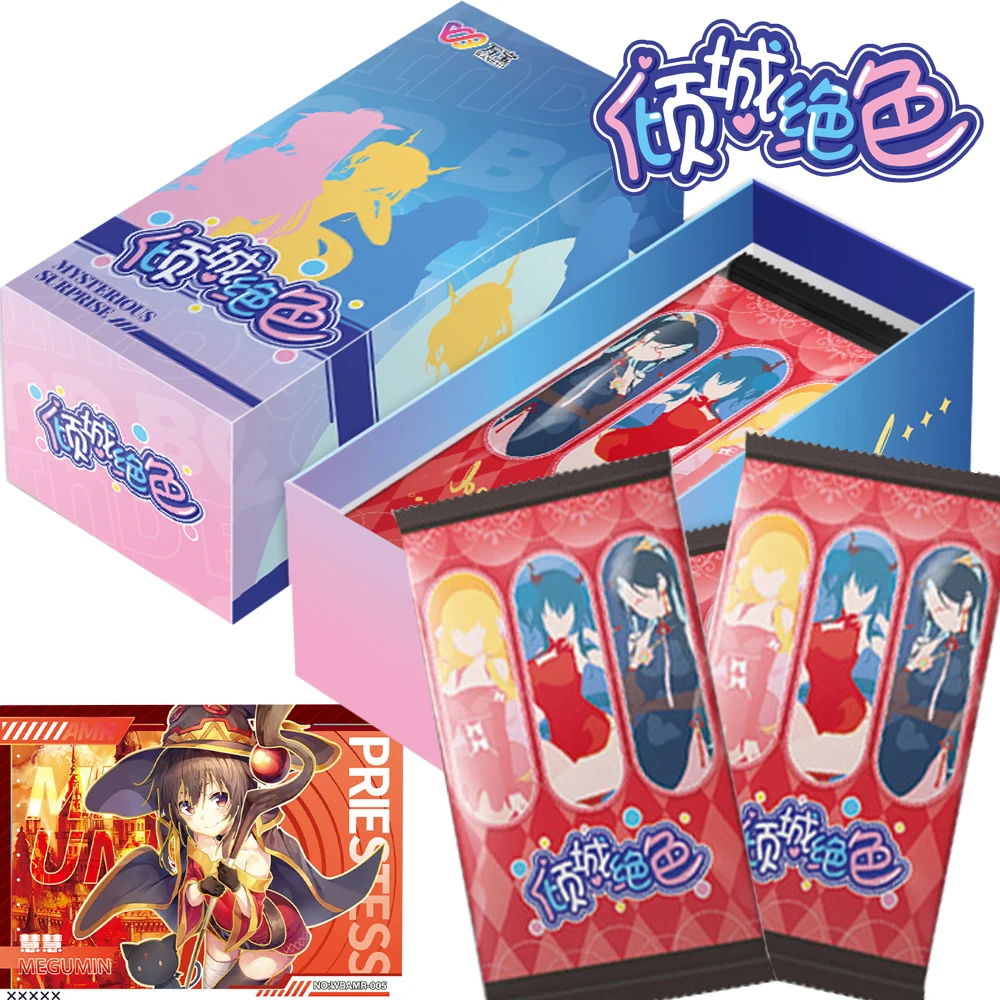 Premium "Stunning Beauty" Anime Waifu Trading Cards – Holographic Laser Craft UR Rare Collectible Cards Gift Box & Booster Packs
Premium "Stunning Beauty" Anime Waifu Trading Cards – Holographic Laser Craft UR Rare Collectible Cards Gift Box & Booster Packs