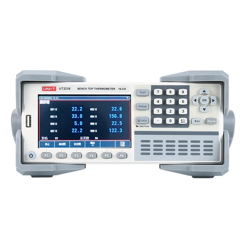UNI-T UT3216 Multi-channel Temperature Tester 16-channel Multi-point Temperature Rise Recorder Temperature Loggers
UNI-T UT3216 Multi-channel Temperature Tester 16-channel Multi-point Temperature Rise Recorder Temperature Loggers