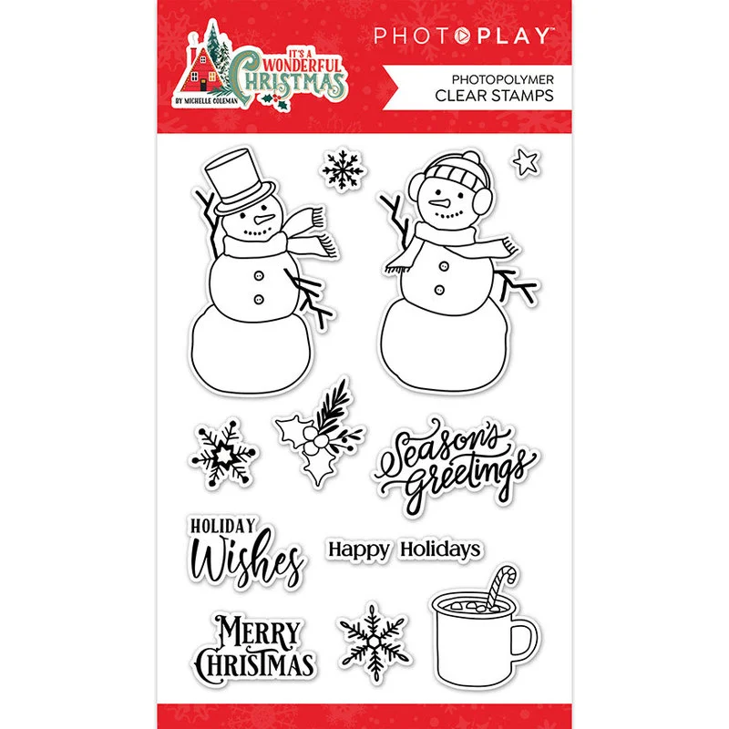 Merry Christmas Snowman Clear Stamps Set Scrapbooking Cutting Dies Background Frames Card Craft
Merry Christmas Snowman Clear Stamps Set Scrapbooking Cutting Dies Background Frames Card Craft