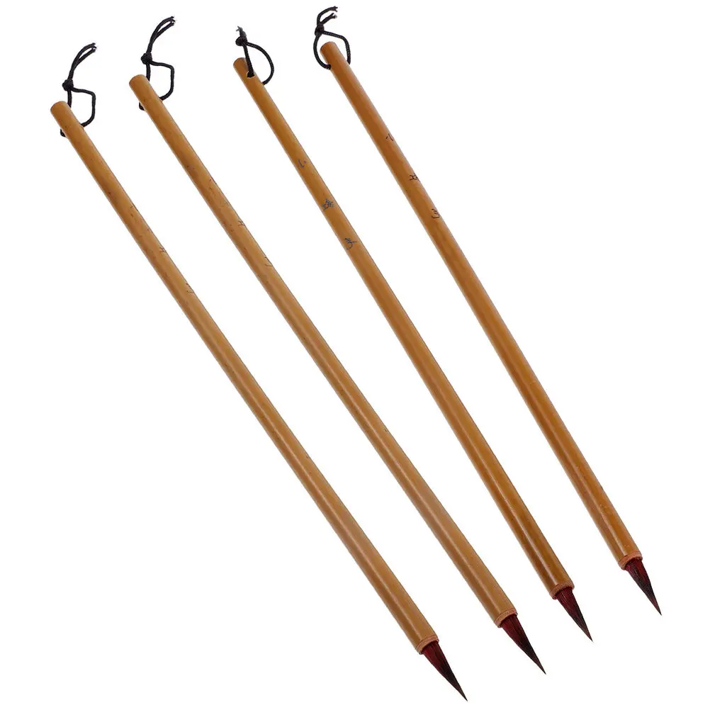 4Pcs Chinese Calligraphy Brushes Bamboo Traditional Painting Watercolor Ink Writing Pens for Beginners Professional Calligraphy
4Pcs Chinese Calligraphy Brushes Bamboo Traditional Painting Watercolor Ink Writing Pens for Beginners Professional Calligraphy
