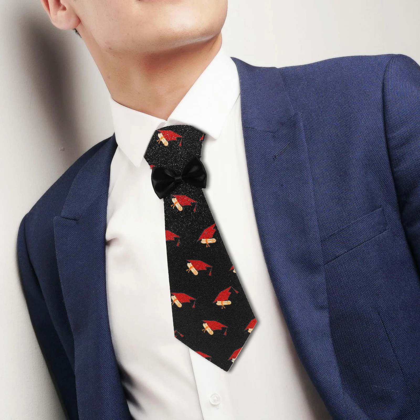 Doctor Cap Tie Elastic Band Graduation Ceremony Necktie Festive Costume Accessory Party Neckwear Festive Tie Costume Neckwear 
Doctor Cap Tie Elastic Band Graduation Ceremony Necktie Festive Costume Accessory Party Neckwear Festive Tie Costume Neckwear