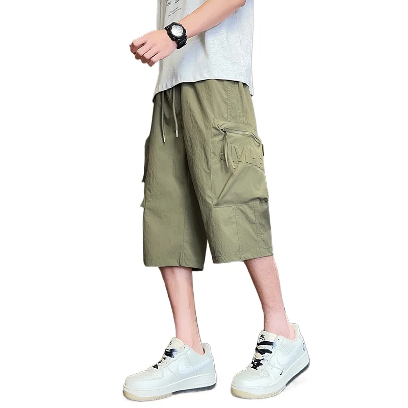 Men's Cargo Shorts New Summer Fashion Solid Color Sports Casual Straight Leg 7 Point Pants Daily Commute Streetwear Trendy Men
Men's Cargo Shorts New Summer Fashion Solid Color Sports Casual Straight Leg 7 Point Pants Daily Commute Streetwear Trendy Men