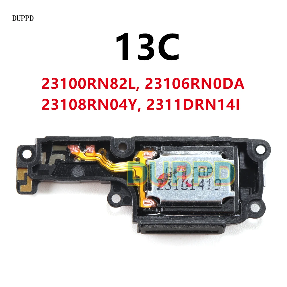 Громкоговоритель для Xiaomi Redmi 13C, кольцо зуммера, громкий динамик, звонок, гибкий кабель, запасные части для мобильных телефонов 13c
Громкоговоритель для Xiaomi Redmi 13C, кольцо зуммера, громкий динамик, звонок, гибкий кабель, запасные части для мобильных телефонов 13c
