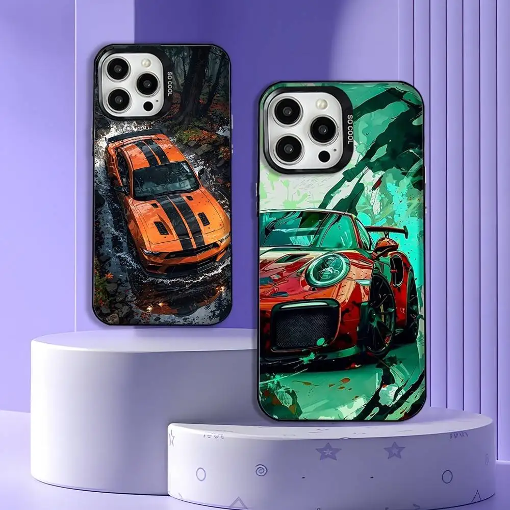 Cool Racing Car Phone Case For iPhone 16,15,14,13,12,11,Mini,Pro,E,MAX Gray Matte Silicone Black Cover
Cool Racing Car Phone Case For iPhone 16,15,14,13,12,11,Mini,Pro,E,MAX Gray Matte Silicone Black Cover