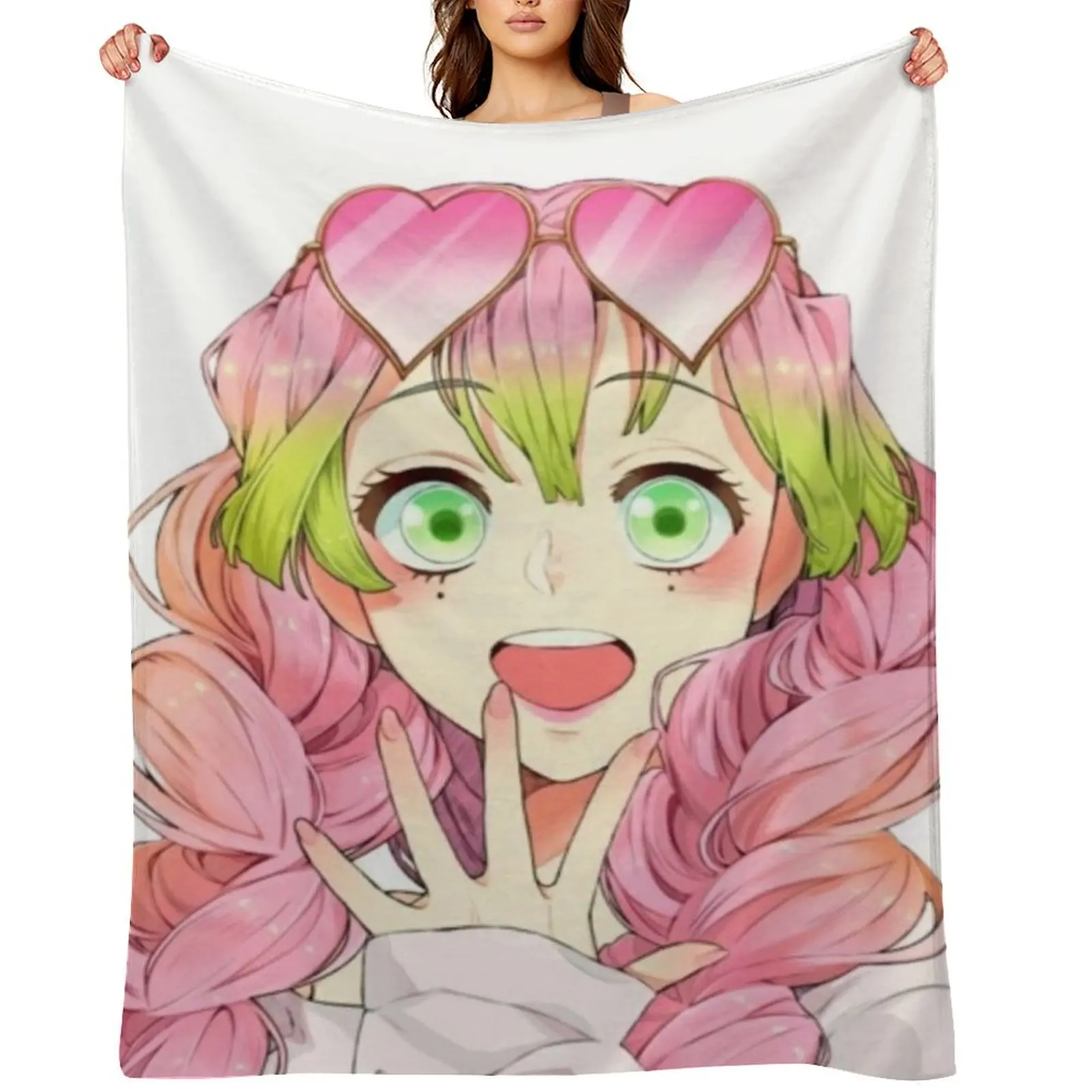 Mitsuri Kanroji Throw Blanket Hairys Moving Bed covers Giant Sofa Blankets
Mitsuri Kanroji Throw Blanket Hairys Moving Bed covers Giant Sofa Blankets