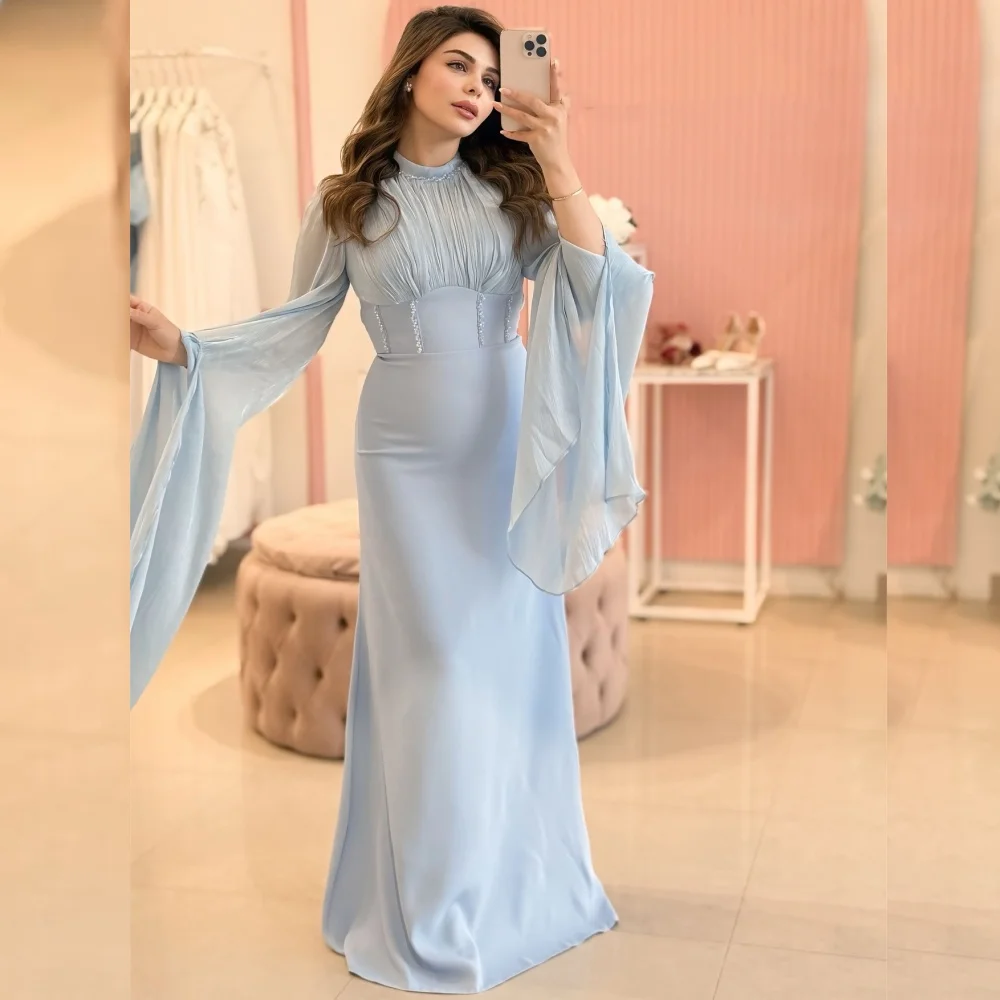 Customized Chinese Style Jersey Sequined Pleat A-line Scoop Neck Long Dresses Bespoke Occasion Matching
Customized Chinese Style Jersey Sequined Pleat A-line Scoop Neck Long Dresses Bespoke Occasion Matching