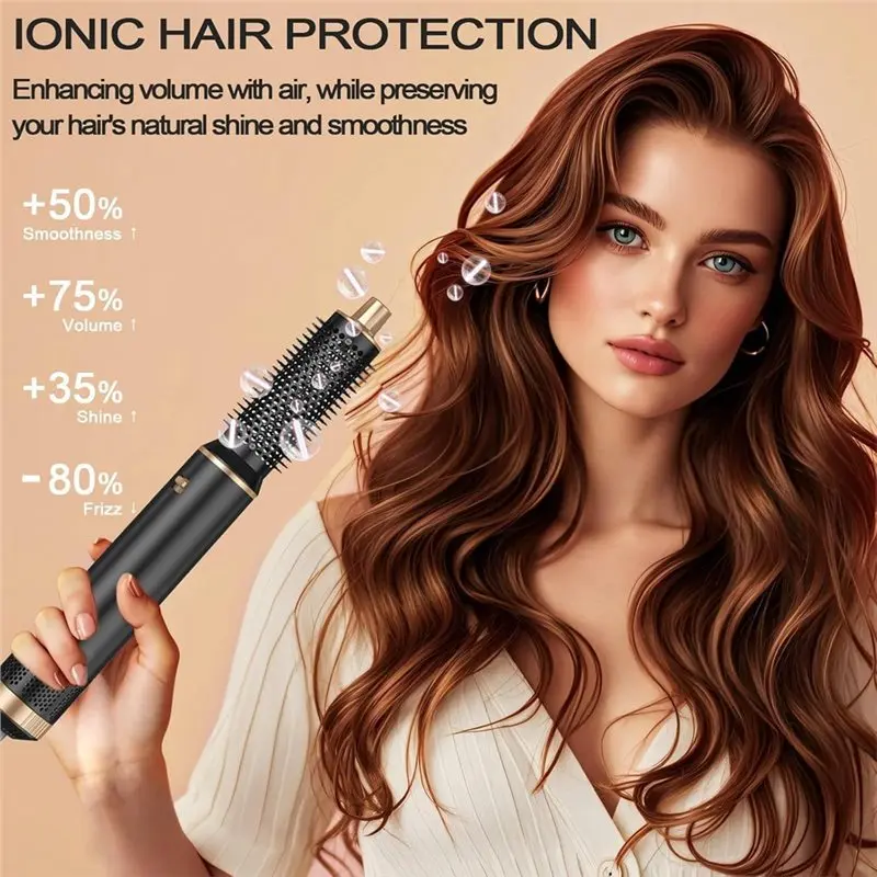ХИТ ПРОДАЖ: Фен-щетка с отрицательными ионами и вилкой EU, 5-в-1 стайлер для укладки волос и плойка-щетка для сушки волос
ХИТ ПРОДАЖ: Фен-щетка с отрицательными ионами и вилкой EU, 5-в-1 стайлер для укладки волос и плойка-щетка для сушки волос